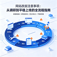 淮北建站-网站改版注意事项：从调研到平稳上线的全流程指南