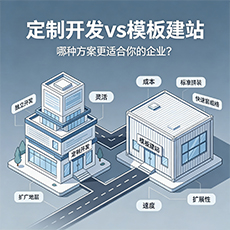 淮北建站-定制开发vs模板建站：哪种方案更适合你的企业？