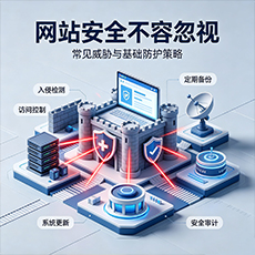淮北建站-网站安全不容忽视：常见威胁与基础防护策略