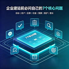 淮北建站-企业建站前必问的7个核心问题 - 网站建设规划指南