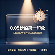 淮北建站-0.05秒的第一印象：如何通过UI设计建立品牌信任感