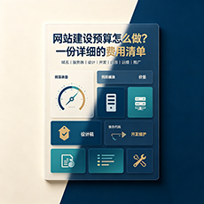 淮北建站-网站建设预算怎么做？一份详细的费用清单