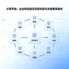 淮北建站-从零开始：企业网站建设完整流程与关键要素解析