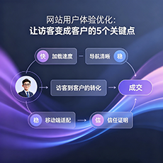 烈山建站-网站用户体验优化：让访客变成客户的5个关键点