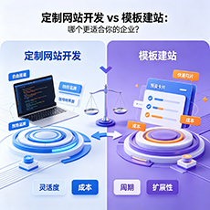 淮北建站-定制网站开发 vs 模板建站：哪个更适合你的企业？