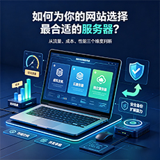 淮北建站-如何为你的网站选择最合适的服务器？